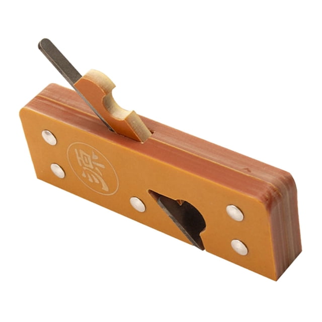 de mano portátil de 160 mm, cepillo de carpintería, alisado de superficie de cepillo de puerta, cepillo de mano de recorte de Soledad Cepilladora de carpintería