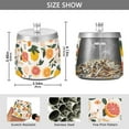 thumbnail image 2 of Yayeee Ashtray with Lid for Cigarette Smokeless Stainless Steel Home Ash Holder, Orange Slices, 2 of 7