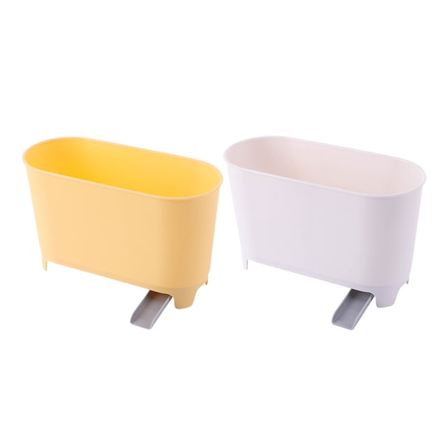 MasteelfCA 2 Pcs Poubelle de Cuisine pour Évier Séparation Sec Humide