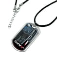 thumbnail image 2 of Friday the 13th Poster Military Dog Tag Pendant Necklace with Cord, 2 of 5