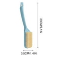 thumbnail image 3 of Black_Friday Deals!Cyber_Monday Deals! Byikun Handle Shoe Brush Hanging Plastic Multifunction Cleaning Brush Does Not Hurt Shoes Soft Bristle Brush, 3 of 7
