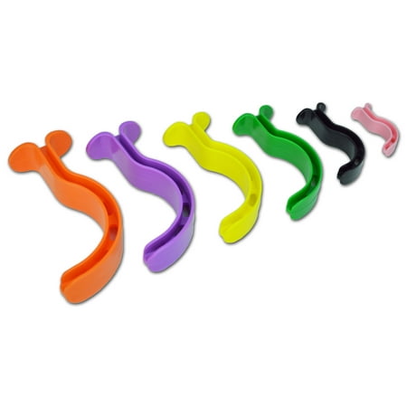 Ems Rescue Bag Lightning X Berman Oral Airway Kit Emergency EMS Oropharangeal Airways 6-Pack Colored OPA in Poly Bag ()