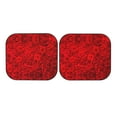 thumbnail image 7 of Windshield Sun Shade, Red Rose Foldable Car Sun Shade Windshield for Front, 2 Pieces, 7 of 7
