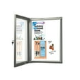 thumbnail image 3 of Small Enclosed Magnetic Message Board w/ Lock & Key, 3 of 7