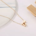 thumbnail image 6 of Magik Charm Heart Letter Initial A-Z Alphabet Pendant Chain Necklace, 6 of 7