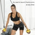thumbnail image 4 of Fule Dryland Swim Trainer Swimming Arms Strength Train Resistance Band With Paddles, 4 of 9