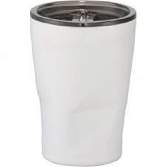 63359 12 oz Glacier Stainless Steel Tumbler, White