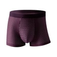 thumbnail image 1 of Ketyyh-chn99 sous-Vêtements pour Hommes Caleçons Courts de Mode pour Hommes Caleçons Courts Doux Boxeur Extensible Doux sous-Vêtements Rouges,2TG, 1 of 2