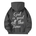 thumbnail image 4 of TrendOFT Quarter Zip Pullover Women Christian Hoodies Drop Shoulder Trust in the Lord Graphic Sweatshirt with Pocket Y2K Religious Sayings Bible Tops GY2 XXL, 4 of 4