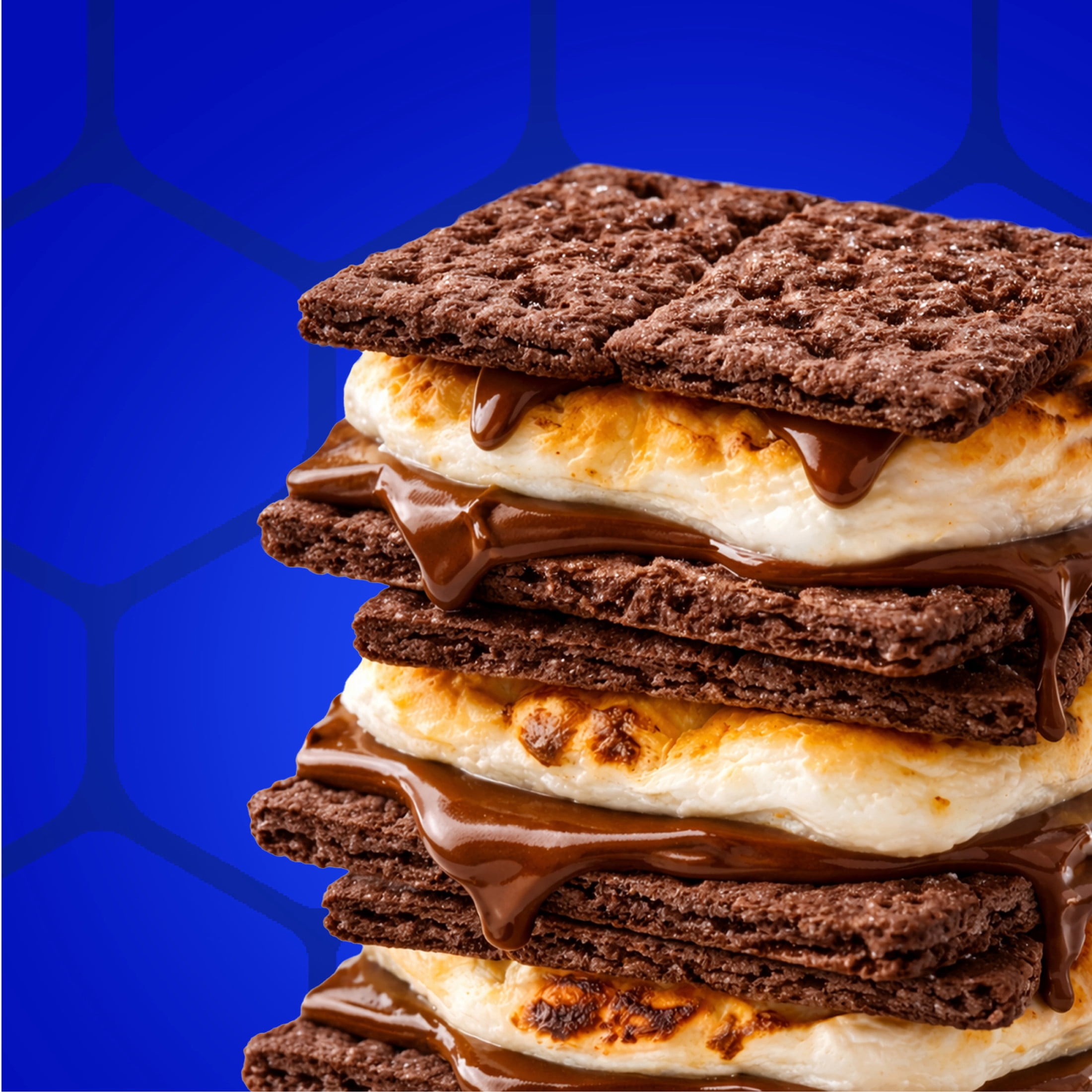 (3 pack) HONEY MAID Fresh Stacks Chocolate Graham Crackers, Travel Snacks, 12.2 oz (6 Multi Snack Packs)