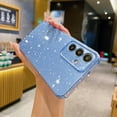 thumbnail image 5 of for Samsung Galaxy S24 Plus Case S24+ 6.7 inch, Cute Glitter Sparkly Bling Phone Cover for Women Girls (Sierra Blue), 5 of 11