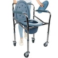 thumbnail image 1 of Silla de Baño Comodo Plegable con Ruedas Gambimedic Discapacitado, 1 of 5
