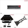 ClickNGo GEN 1 UTV Plow Kit - 66'', Polaris RZR S 570 2017 Black / Titanium Gray #KK00002100_4