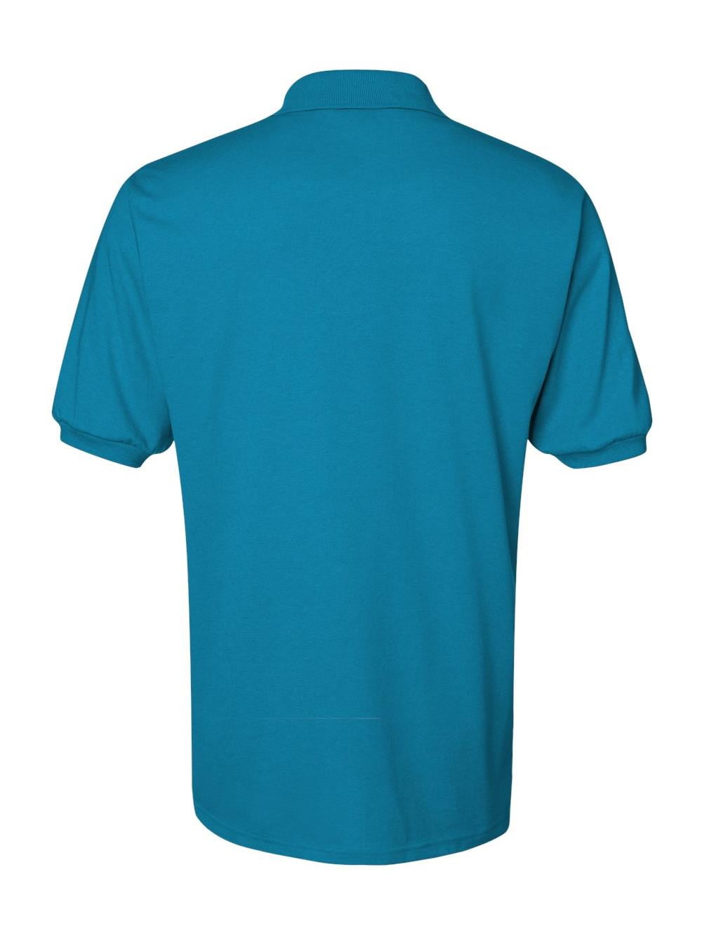 Jerzees 437M Adult 50-50 Cotton and Polyester Sport Shirt44; Kelly44; Small