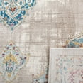 thumbnail image 6 of SAFAVIEH Aria Nita Oriental Area Rug, Blue/Ivory, 5'1" x 7'6", 6 of 9