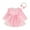 Pink, variant on Musuos Baby Girl 2 Piece Sweet Summer Set, 0-18Months Pink Daisy Print Long Sleeve Ribbed Romper Dress Bow Headband Infant Outfits