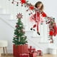 thumbnail image 4 of Guirnaldas colgantes navideñas artificiales de ratán con frutos rojos para escaleras, paredes, chimeneas, decoración interior y exterior., 4 of 5