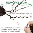 thumbnail image 4 of Hair de ganchillo LIYATE Goddess Locs, 18 pulgadas, 6 paquetes para mujeres negras, 4 of 7