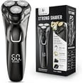 thumbnail image 1 of Electric Razor for Men Cordless: Wet/Dry Rotary Shaver Waterproof - USB Fast Charging & Sensitive Skin Care - Pop up Trimmer & Precision Blades, 1 of 3