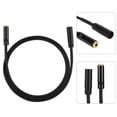 thumbnail image 3 of Camera Audio Cable, 3.5mm Gold Plated Durable Stable Performance Mini XLR Audio Cable, for SLR Camera Professional Camera  Microphone 0.3m,1m,2m, 3 of 7