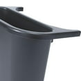 thumbnail image 4 of Rubbermaid Plastic Resin Deskside Wastebasket, Small Trash Can, 5 Qt, Black, 4 Pack, 4 of 6