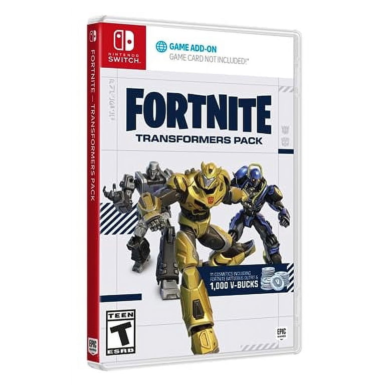 Fortnite - Transformers Pack, Nintendo Switch - Walmart.com