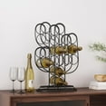 thumbnail image 2 of Kitchen Wine Racks, WINE RACK, Black Wine Racks For Kitchen Counter,Metal Kitchen Counter Wine Racks, Kitchen Wine Racks WINE RACK, 2 of 11