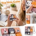 thumbnail image 2 of StlyGar Dog Keyboard Fidget Toy, 9 Button Clicker Keychain for Adults | Dog Shape Fidget Toy, Focus Stress Relief Gift for Puppy Lovers, Office, Travel, Party, Sensory Decompression, 2 of 6