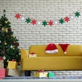 thumbnail image 1 of Teissuly Christmas Banner Decoration, Hanging Flag Letter Colored Flag Flower Christmas Party Decoration Supplies Teissuly WER202310163096, 1 of 3