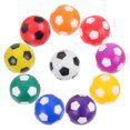 thumbnail image 1 of OUNONA 10pcs Table Soccer Foosballs Replacement Assorted Color Plastic for Mini Table Football, 1 of 8