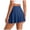 Blue, variant on larppty High Waisted Tennis Skirt for Women Skorts Skirts with Pockets Casual Modest Long Golf Athletic Running(AG, M)