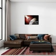 thumbnail image 5 of HFDF Red Rugby Sport Poster Prt Gym Wall Art,spirational Mdset is Everythg American Football Sport Poster Positive Wall Decor Prt for Boy's Room,Livg Room, Bedroom, Office 24x20inch Framed, 5 of 6