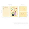 thumbnail image 6 of Monolike Olly Molly Birthday Letter Paper and Envelopes Set - 8Type, 32 Letter Paper + 16 Envelopes, 6 of 7