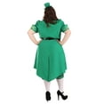 thumbnail image 5 of Women's Plus Size Charming Leprechaun Costume, 5 of 7