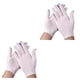 thumbnail image 1 of Sonducket 12 pares de guantes de algodón blanco para mujer, manopla de trabajo, guante hidratante , Protector de manos, hogar, cocina, L, delgado 2Conjunto, 1 of 6