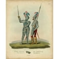 thumbnail image 3 of Meyrick 15x18 Black Modern Framed Museum Art Print Titled - Men in Armour II, 3 of 5