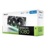 PNY GeForce RTX 5080 OC 16GB 256-Bit GDDR7 DLSS 4 PCI Express 5.0 x16 Graphics Card VCG508016TFXPB1-O