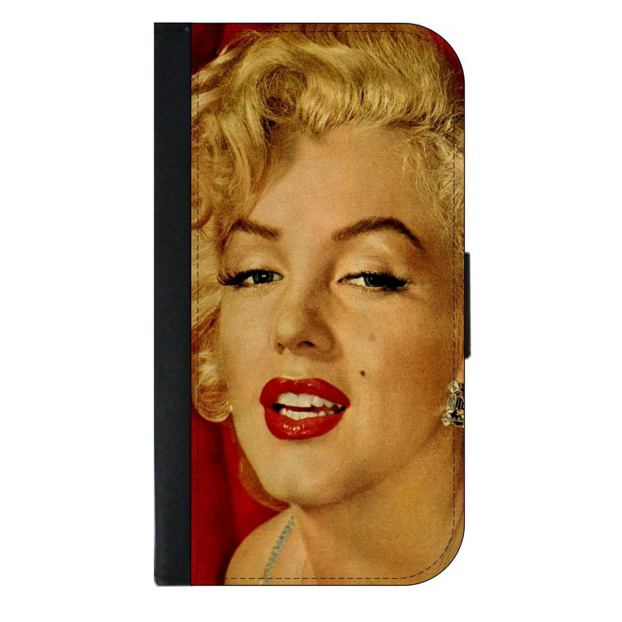 Marilyn Monroe Colored Wallet Phone Case for The iPhone 10 XR - iPhone 10  XR Wallet Case - iPhone XR Wallet Case 