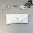 thumbnail image 4 of Étui à Lunettes de Soleil en Cuir PU avec Boutons, Boîtes à Lunettes Souples Portables, Housse de Protection Imperméable, Sac de Rangement pour Lunettes, 4 of 4