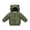 Army Green, variant on fatyb Toddler Winter Coat Baby Boys Girls Hooded Lightweight Quilted Jacket Full Zip Puffer Coat Outerwear