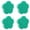 Green-4Pcs, variant on Kitchen Cleaning Sponges,Dishes Scrub Sponges,Non-Scratch Dishwashing Sponges,Multi-Purpose Sponges Scrubbing Mat,Suitable for Kitchen Dishes Pans Household Cleaning,3.54x3.54",2Pcs