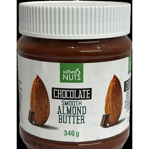 NATURE'S NUT CHOCOLAT BEURRE D'AMANDE CREMEUX 340 g