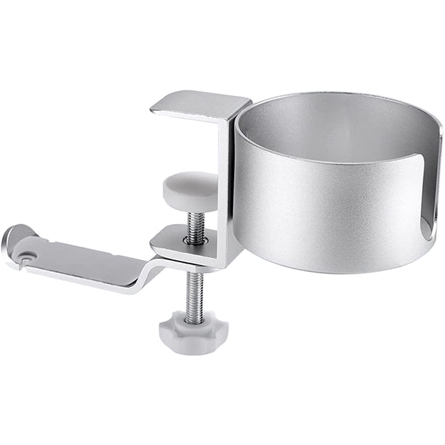 Support de Casque Multifonction en Alliage d'Aluminium Porte-Gobelet Support de Casque