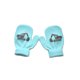 thumbnail image 1 of Qarigey 1 par de manoplas para niños Cubierta de mano adorable Cubiertas de dedos cálidas para mantener el calor con patrones de automóviles para usar guantes y mitones Azul claro, 1 of 6