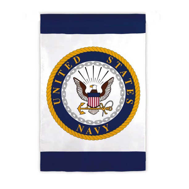 Evergreen Flag & Garden United States Navy 2-Sided Garden Flag