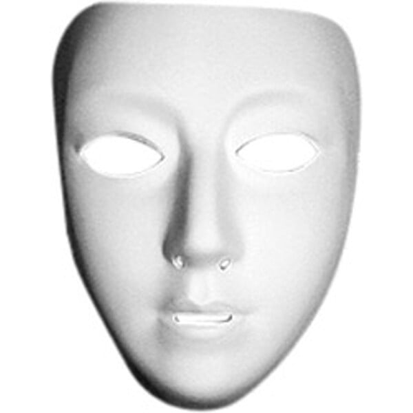 Blank Drama Female Mask