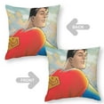 thumbnail image 2 of Superman Legacy Super Soft Pillowcase for Home Decor, Suitable for Living Room, Bed, Sofa, 18×18 Inches, 2 of 6