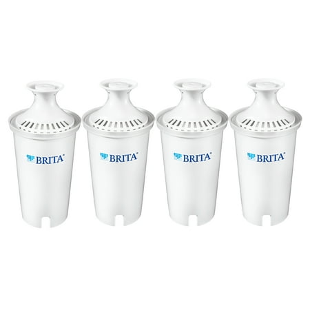 Brita Standard Water Filter, Standard Replacement Filters for Pitchers and Dispensers, BPA Free - 4 (Best Water Filter Dispenser)