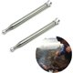 thumbnail image 1 of Tubo de fuego, fuelle de fuego de acero inoxidable, soplador de aire para acampar, manguera de soplador telescópica, herramienta de soplador de fuego Fogata, para chimenea de viaje para acampar al aire libre, 2 piezas Kuyhfg Sin marca, 1 of 5