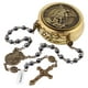 thumbnail image 1 of Collar con forma de rosario HanLincc, hematita, piedra negra, San Miguel, 1 of 9